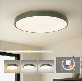 Brilagi - plafoniera LED POOL 100W/230V 3000/4000/6000K 80 cm verde