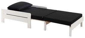 Poltrona per bambini bianca/nera Pino - Vipack