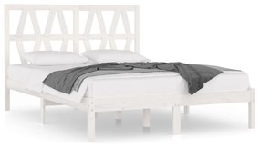Giroletto bianco massello pino 150x200cm king size