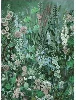 House of Hackney Carta da parati panoramica Floribunda Magna - Verde
