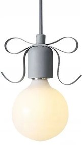 Lampada da soffitto pensile singola NARNI grigio