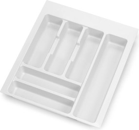 Portaposate Optima Vertex/Concept 500mm (Spalle 16mm) M 450 Plastica Bianca Tecnoplastica Emuca...