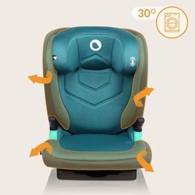 Lionelo - Seggiolino auto NEAL i-Size 100-150 cm Verde Turchese