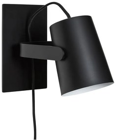 Lampada da parete nera Ardent - Hübsch