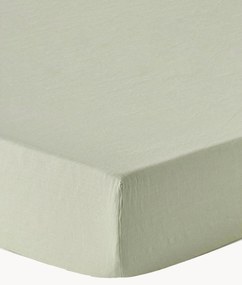 Lenzuolo con angoli topper in lino lavato Airy
