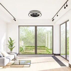 LED Plafoniera dimmerabile con ventilatore LED/48W/230V 3000-6500K + +TC