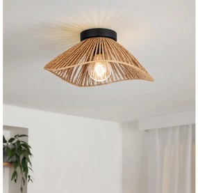 Eglo 44071 - Plafoniera LAVISTER 1xE27/60W/230V marrone