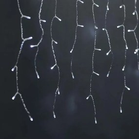 Nedis WIFILXC04W250 - Tenda natalizia LED 240xLED/11 funzioni 8m IP65 Wi-Fi Tuya