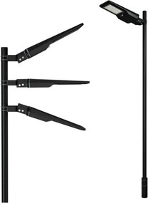 Lampione stradale solare LED con sensore STREET LED/20W/7,4V 3000/4000/6000K IP65 5400 mAh
