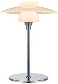 Scandinavia Lampada da Tavolo Ø20 Opal/Chrome - Halo Design