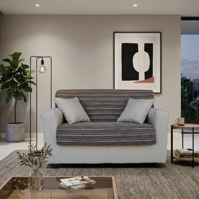 Divano 2 posti Nocciola 2 - tessuto sfoderabile 124 cm BOLOGNA