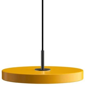 Asteria Mini Lampada a Sospensione Saffron Yellow/Black Top - UMAGE