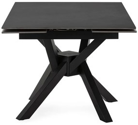 Tavolo da pranzo allungabile con piano aggiuntivo in pietra 90x150 cm Arlene - Marckeric