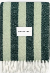 Coperta in lana a righe Candy Wrap