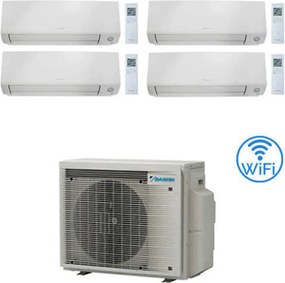 Climatizzatore GARANZIA ITALIA Daikin Perfera All Seasons Wifi Quadri Split Inverter 7000 + 7000 + 7000 + 9000 BTU con U.E. 4MXM68A Classe A+++/A++