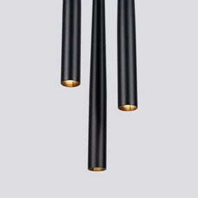 Sollux SL.1463 - Lampadario a sospensione con filo BLISS 3xG9/8W/230V nero