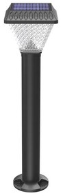 Paletto Solare da Giardino 60 cm, IP65 300 lumen, con Telecomando Colore  Bianco Naturale 4.000K