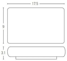 Zambelis E239 - Applique a LED da esterno 2xLED/6W/230V IP65 antracite