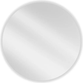Mexen Alto lucido specchio da bagno rotondo 80 cm - 9853-080-080-000-00