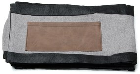 Kave Home - Fodera per letto Dyla grigia per materasso da 160 x 200 cm