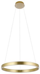 Eglo 33484 - Lampadario a sospensione con cavo ALCAZABA, 2x LED 18W, 230V, 3000K, Ø 55 cm, dorato