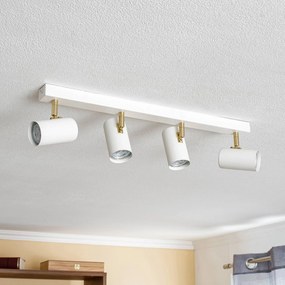 Argon Faretto da soffitto Lund in bianco, 4 luci