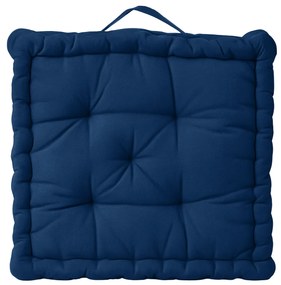 Cuscino materasso 45x45 cm blu