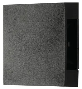 Brilagi - Applique da parete per esterni a LED QUADRAY LED/4W/230V nero IP65