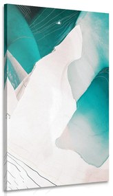Quadro su tela – Astrazione blu moderna