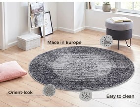 Tappeto rotondo grigio ø 160 cm Méridional - Hanse Home