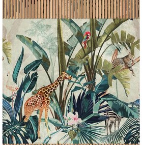 Fotomurale Woodtropics, multicolore 159 x 280 cm