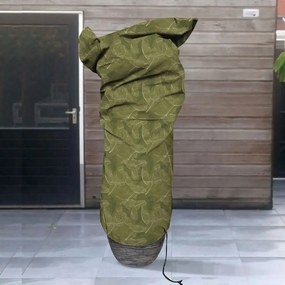 Copertura Per Piante Piccola 75x150 Cm Stampa Verde /