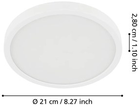 Plafoniera LED bianca FUEVA 5 – EGLO