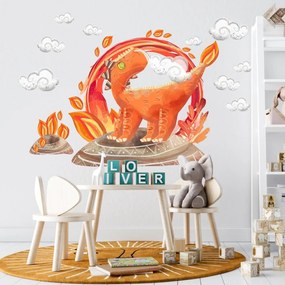 Adesivo murale - Drago di fuoco Ardor | Inspio