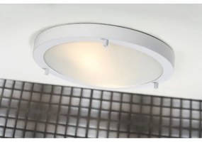 Nordlux - Plafoniera per bagno ANCONA 2xE27/40W/230V IP43 Ø 31,5 cm bianca