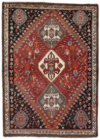 Shiraz Tappeto persiano 160 x 120 Rosso (Iran) Annodato A Mano