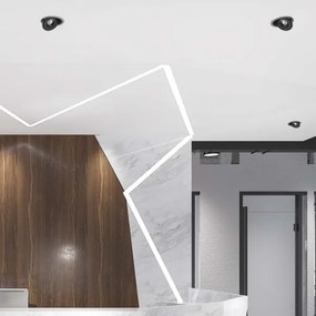 LED Faretto da incasso LED/28W/230V 3000/4000/6400K diametro 20 cm nero