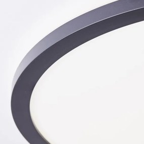 Brilliant - Lampada da soffitto LED MILTON LED/24W/230V Ø 42 cm nero