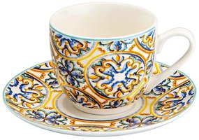 Set di 6 tazze con piattini Medicea - Brandani