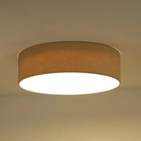 Duolla - Lampada LED da soffitto CORTINA LED/26W/230V Ø30 cm 4000K beige