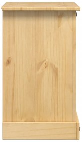 Comodino corona 53x39x66 cm in legno massello di pino