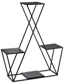 Portafiori 95x78 cm nero