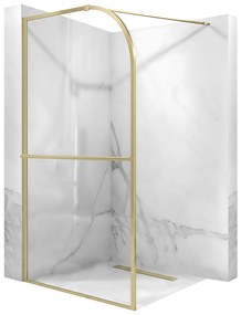 Parete doccia Rea Sky Brush Gold 120