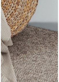 Passatoia grigia/color crema lavabile 80x240 cm Rocco Dark Cream – Elle Decoration