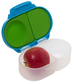 Box porta merenda piccolo – blu/verde