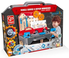 Junior inventore - Banco da lavoro - Per piccoli meccanici - 71 pz