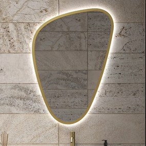 Composizione bagno sospesa mobile e mensolone da 140cm | KAM-KK1400 - KAMALU