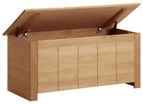 Cassapanca in legno di pino di colore naturale 100x45 cm Bertram - Støraa