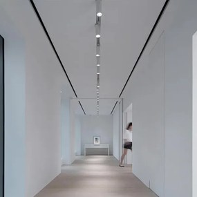 Faretto per sistema binario monofase 1xGU10/10W/230V bianco