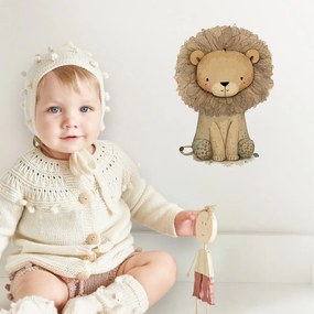 Adesivo da parete per bambini - Leone | Inspio
